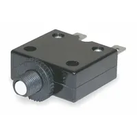 Panel Mount Circuit Breaker: 5 A Amps, 125/250V AC, 32V DC, 3/8 in Collar, 2.31 in Dp, 1/4 in Tab (MPN CLB-053-27E3N-W-A/05)