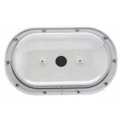 LITHONIA LIGHTING Wet Protection Vandal Shield: Wet Protection Vandal Shield, 7 1/4 in Overall Ht - Vandal Guard Shields