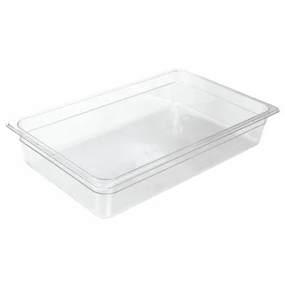 CRESTWARE Food Pan: Full Size, Rectangular, NSF Certified, 20 3/4 in Overall Lg - Steam Table Pans