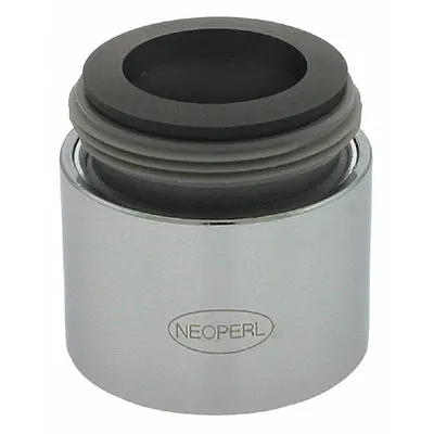 NEOPERL Outlet: 0.5 gpm Flow Rate, Spray Flow Outlet, Brass, Chrome Finish, Dual - Faucet Aerators & Outlets