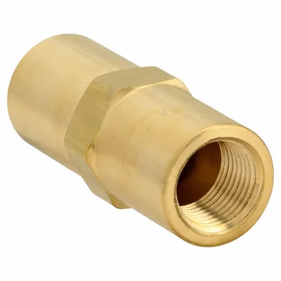 OEM Piston Spring Check Valve: Piston - Brass Inline Piston Check Valves