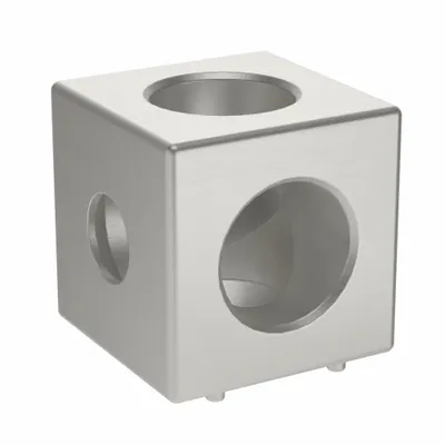 FATH INC. Squared Corner Connector: Squared Corner Connector, 45 Series, 45 mm x 44.9 mm x 45 mm - Corner Cube Connectors