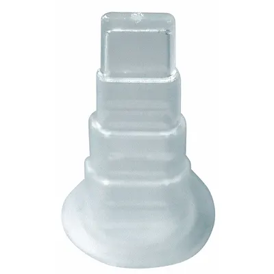 FAST CAP Blade Tip: Transparent White, For GBABEBOT.YB - Adhesive Bottle Caps & Tips