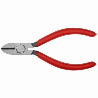KNIPEX Diagonal Cutting Plier: Std, Straight, Narrow, 5/8 in Jaw Lg, 5/8 in Jaw Wd - Standard-Cut Diagonal-Cutting Pliers