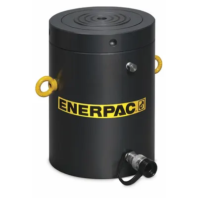 ENERPAC Hydraulic Ram: Single Acting, 200 ton Nominal Capacity, 7 in Nominal Stroke Lg - High Cycle Rams