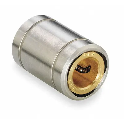 THOMSON Linear Ball Bearing: 1/4 in Inside Dia, 13 lbf Dynamic Load Capacity - High-Precision Closed Miniature & Instrument Ball Bearings
