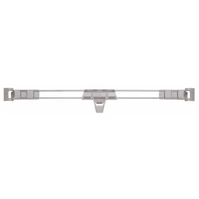 METRO Stackable Shelf Ledge: 3 7/8 in x 1 5/16 in, Front to Back, 1 Dividers/Ledges - Ledges for Plastic Shelving