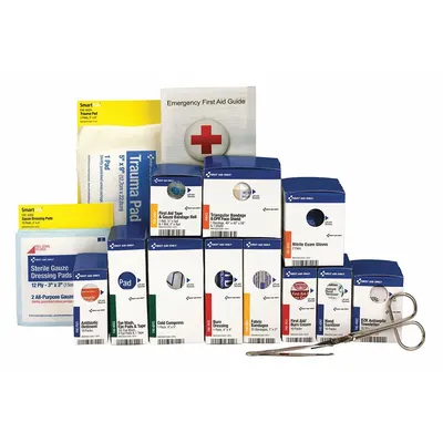 FIRST AID ONLY Complete Refill or Kit: 94 Components, 50 People Served - Complete First Aid Kit Refills