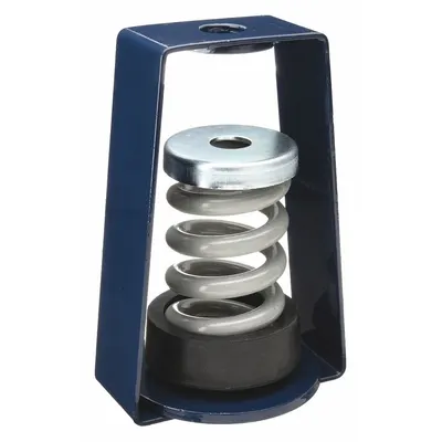 MASON Hanger-Mount Vibration Isolator: Spring, 1,250 lb Capacity, 4 3/4 in Wd - Spring-Style Hanger-Mount Vibration Isolators