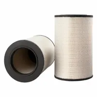 FLEETGUARD Air Filter: Round-Oval, Round, Radial Seal, 14 5/32 in Outside Dia, 8 29/32 in Inside Dia (MPN AF26490)