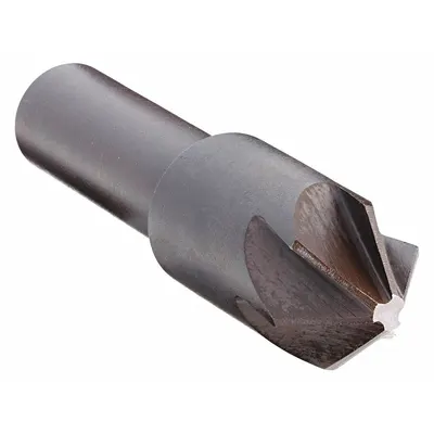 KEO Countersink: 82°, 6 Flute, 1/4 in Body Dia - Smooth-Finish Six-Flute Countersinks