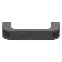 Handle: 15 Series, Inch, Plastic, Black, Drop-In, 5 15/32 in x 1 in, 5 1/2 in Overall Ht (MPN 13AC7301)