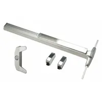 VON DUPRIN Surface Vertical Rod: 3 ft Max Door Wd, Aluminum (MPN 3327A-NL-3-US28-RHR)