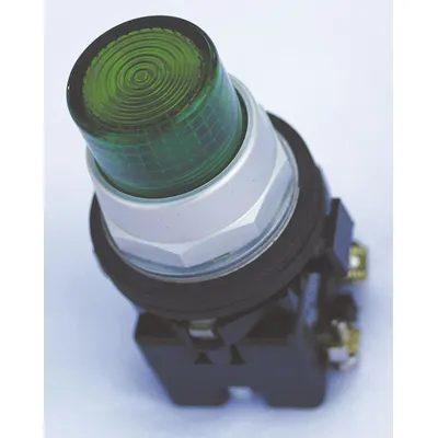 EATON Pilot Light: 30 mm Panel Mounting Size, Green, LED - LED Pilot-Lights