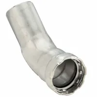 VIEGA MEGAPRESS Crimp Elbow Fitting: 1 1/2 in Pipe x 1 1/2 in CTS x 1 1/2 in Pipe Size, Press-fit (MPN 95095)