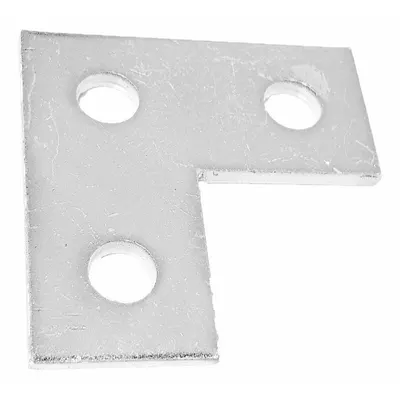 VAST V344HDG Steel Corner Plate, Hot Dipped Galvanized - Corner Plates