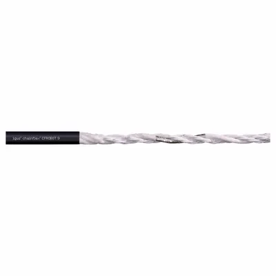 CHAINFLEX Control Cable: 17 AWG Conductor Size, 24 Conductors, Single, PUR Jacket - Control Cables
