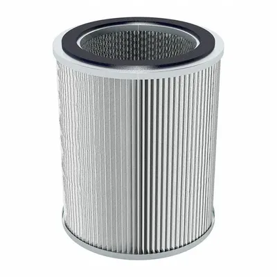 SOLBERG Filter: Polyester, 14.5 in Overall Ht, 8 in Inside Dia, 11 3/4 in Outside Dia - Air Filter Replacement Elements