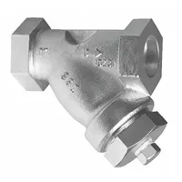 SSI Y Strainer: 1 1/2 in, NPT, Perforated, 0.0313 in Screen Size, Carbon Steel, 304 Stainless Steel (MPN 0150-1500Y2TC-1)