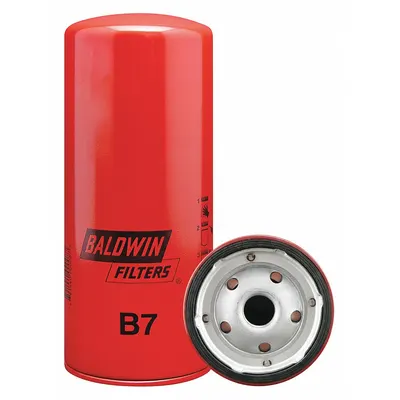 BALDWIN FILTERS Oil Filter: B7, LF692, 13/16"-16 Thread Size, 8 11/16 in Overall Ht, Oil - Spin-On Oil Filters