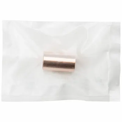 STREAMLINE Sweat Fitting Coupling: 1/4 in CTS x 1/4 in CTS, Cup x Cup - Clean & Bagged Wrot Copper Tube Fittings