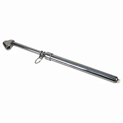 SLIME 2021-A Pencil Tire Pressure Gauge, Zinc, 2 psi Increments - Pencil Tire Pressure Gauges