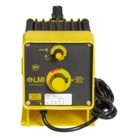 LMI PUMPS Chemical Metering Pump: Solenoid, 115V AC, PVC Head, PTFE Diaphragm, 1000:1, Thermoplastic (MPN B111-498SI)