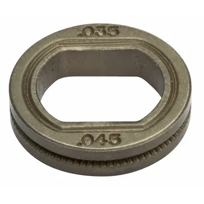 LINCOLN ELECTRIC V-Knurl Drive Roll, 0.045 in, KP2529-3 - Drive Rolls for Lincoln Welders & Spool Guns