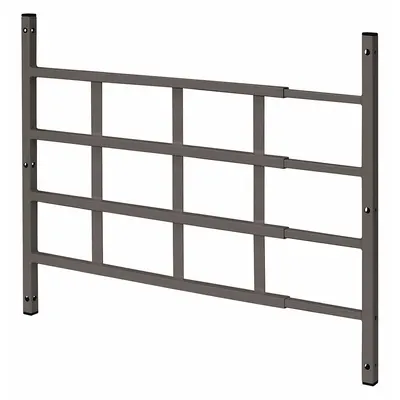 PRIME-LINE Window Security Guard: Fixed, 23 1/2 in to 38 in, 21 1/4 in Ht, 4 Bars - Fixed-Installation Window Security Bars