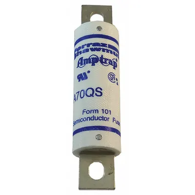 MERSEN Semiconductor Fuse: A70QS Series, Fast-Acting, 50 A, 700 V AC - Fast-Acting Bolt-On Fuses