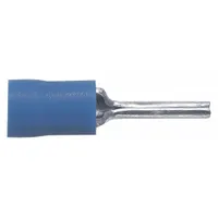 PANDUIT Pin Terminal: Blue, Vinyl, 0.07 in Pin Dia (MPN PV14-P47-C)