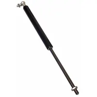 This gas spring provides controlled lifting and counterbalancing for industrial hatches, machine guards, and access panels. It features a 100 lbf force rating, 55 7/8 in extended length, and MF10 rod thread size. Elbow end fittings are included for installation