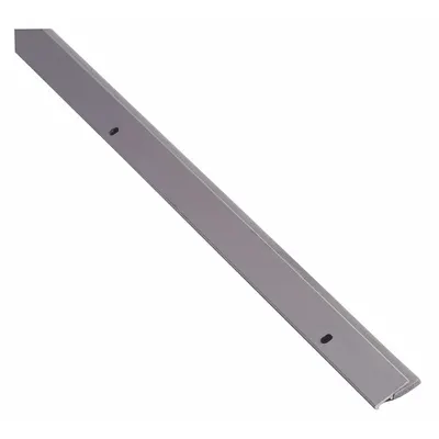 NATIONAL GUARD Door Weatherstripping: Flat Insert, 4 ft Lg, 1 in Wd - Metal Leaf Weatherstripping