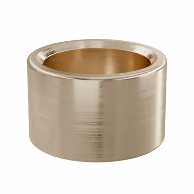 OILITE Sleeve Bearing: Bronze, SAE 841, 5/8 in Bore, 13/16 in OD, 1/2 in Lg, -35°F to 300°F - Lubricated General Purpose Metallic Sleeve Bearings