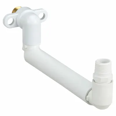 LASCO P-Trap: Schedule 40, PVC, 1 in x 1 in Size, Threaded x Threaded, Male NPT x Male NPT - Schedule 40 Pipe Fittings