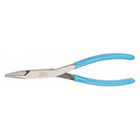 Needle Nose Plier: 1 3/8 in Max Jaw Opening, 7 7/8 in Overall Lg, 1 1/4 in Jaw Lg, 1/8 in Tip Wd (MPN 738)