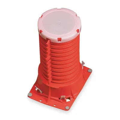 3M Firestop Pipe Cast-In Device: 2.5 in Overall Ht, 2 in For Pipe Size - Firestop Collars for Pipes