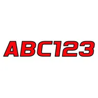 Letter and Number Label Set: Gen Identification/USCG, 3 in Character Ht, Proprietary, Beige/Black (MPN GREBLK700)