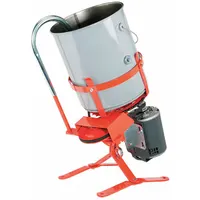 HUMBOLDT Corded Concrete Mixer: For use with Asphalt/Concrete, 11/16 cu ft Drum Capacity, Steel Drum