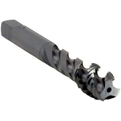 OSG Spiral Flute Tap: 3/8"-24 UNF, H3 / 2B-3B, 3 Flute - General Purpose Spiral-Flute Taps