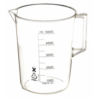 OEM Beaker: Low Form with Handle - Low Form Plastic Beakers With Handles