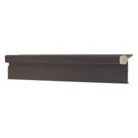 This half surface-mount piano hinge is made of aluminum and features a 95-inch leaf height and 2-inch leaf width. It is designed for screw-on installation and is commonly used for continuous support on doors, panels, and enclosures in industrial and commercial settings