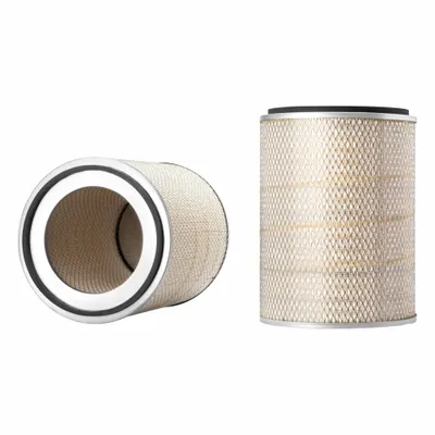 FLEETGUARD Automotive Air Filter: Round-Oval, Engine, Axial Seal, 12 3/32 in Outside Dia - Round/Oval Engine Air Filters