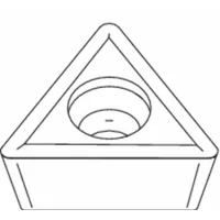 WIDIA Triangle Turning Insert: TCMT3252, TCMT16T308 (MPN 2028624)