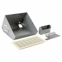 BEACON MORRIS Hydronic Kickspace Heater Cabinet: 15 7/8 in Overall Ht (MPN FK42)