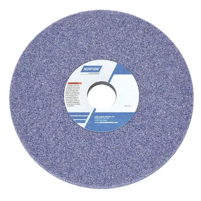 NORTON Straight Grinding Wheel: Type 1, 8" x 3/4" x 1 1/4", 32A46-KVBE - Grinding Wheels for Moderate-to-Heavy Grinding of Tool Steels