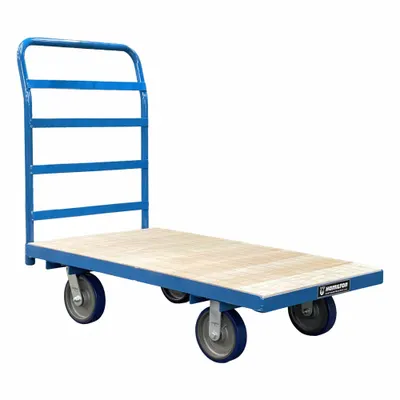 HAMILTON Platform Truck: 2,000 lb, 48 in L x 30 in W x 11 3/4 in H Deck - General Purpose Wooden-Deck Platform Trucks