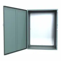 HAMMOND Electrical Enclosure: Steel, 48 in x 36 in x 20 in, NEMA 12/13, w/Panel, Solid Cover, Hinged (MPN 1418S20)