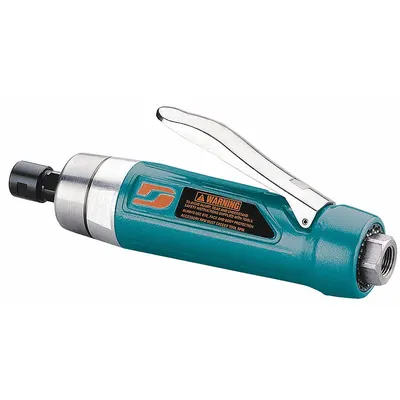 DYNABRADE Die Grinder: Straight Tool, 1 hp Horsepower, 18,000 RPM Max. Speed - Air-Powered Right-Angle Die Grinders