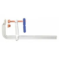 WILTON Bar Clamp: Extra Heavy Duty, Coated T Handle, 24 in Jaw Opening - Max, 7 in Throat Dp, Swivel (MPN 4800S-24C)